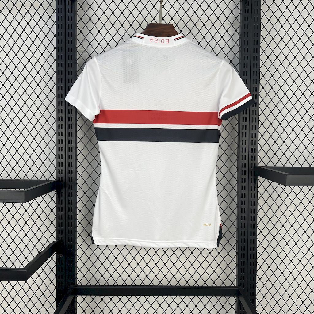 Camisa São Paulo Home 25/26 NewBalace - Feminina