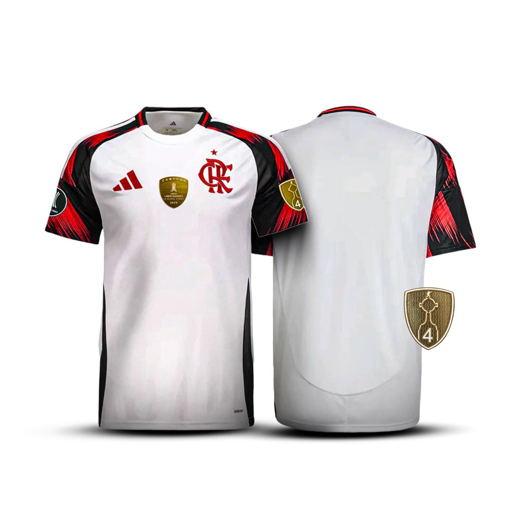 Camisa Flamengo Away 25/26 Adidas - LIBERTADORES 2025