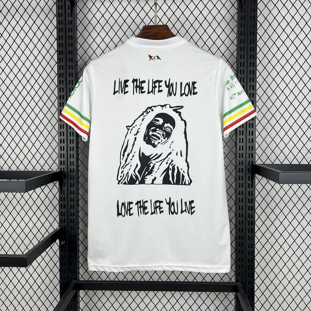 Camisa Ajax Bob Marley 25/26 Adidas - Torcedor