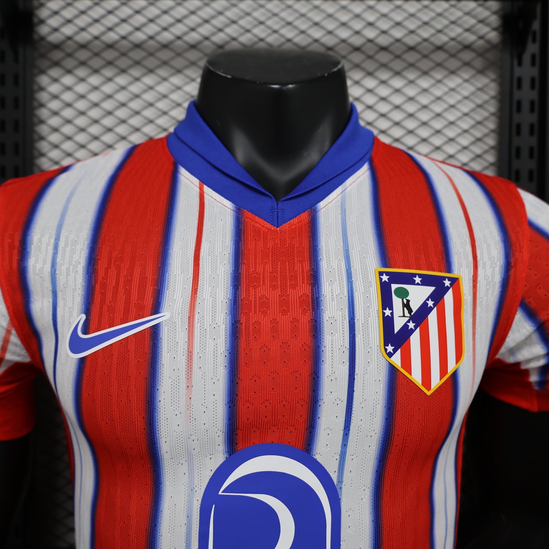 Camisa Atletico de Madrid I 24/25 Vermelha com Branco - Nike - Masculino Jogador