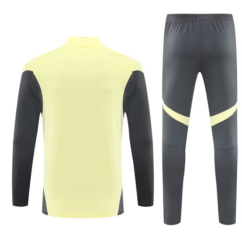 Conjunto Treino Real Madrid 25/26 Adidas - Amarelo