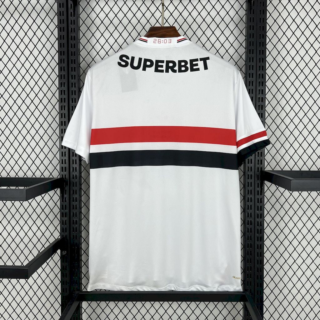 Camisa São Paulo Home 25/26 NewBalace - Torcedor