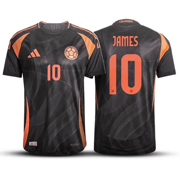 Camisa Colômbia Away 24/25 Adidas - James #10