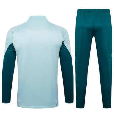 Conjunto Treino Cruzeiro Ziper Curto Treino 25/26 Adidas - Azul Claro