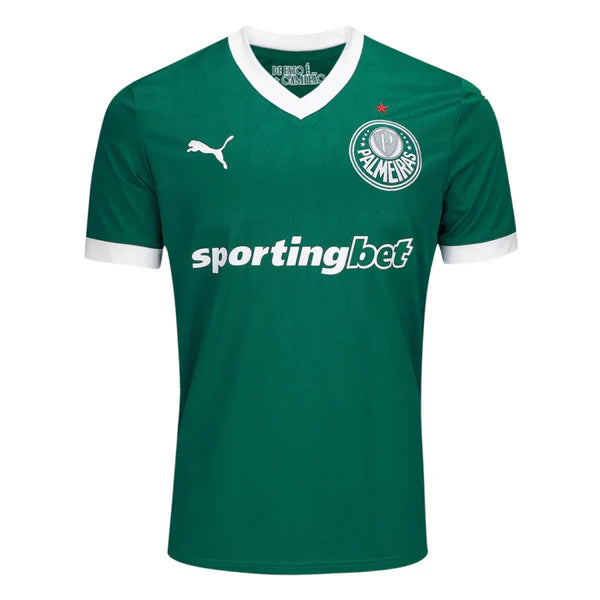 Camisa Palmeiras Home 25/26 Puma - Torcedor