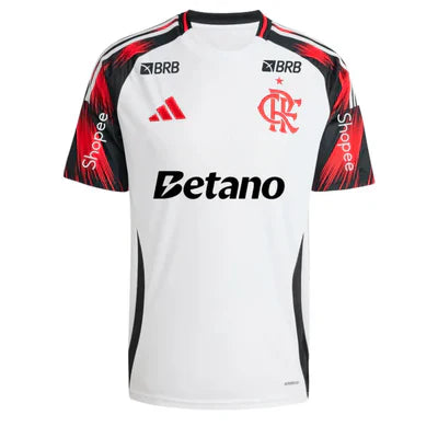 Camisa Flamengo Away Todos os patrocínios 25/26 Adidas - Torcedor Masculina