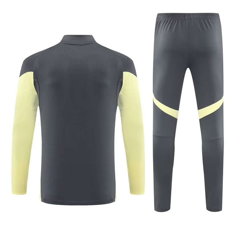 Conjunto Treino Real Madrid 25/26 Adidas - Cinza