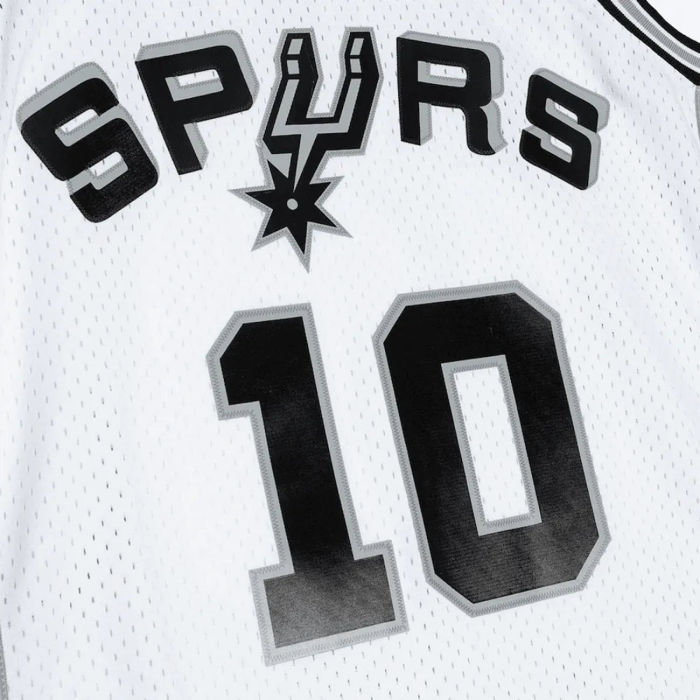 Regata NBA San Antonio Spurs Association Edition Swingman Jersey Branca 10 Dennis Rodman