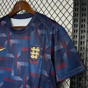 Camisa Inglaterra Pré-Jogo 24/25 - Nike Torcedor Masculina Lançamento