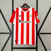 Camisa Athletic Bilbao Titular 24/25 - Versão Torcedor