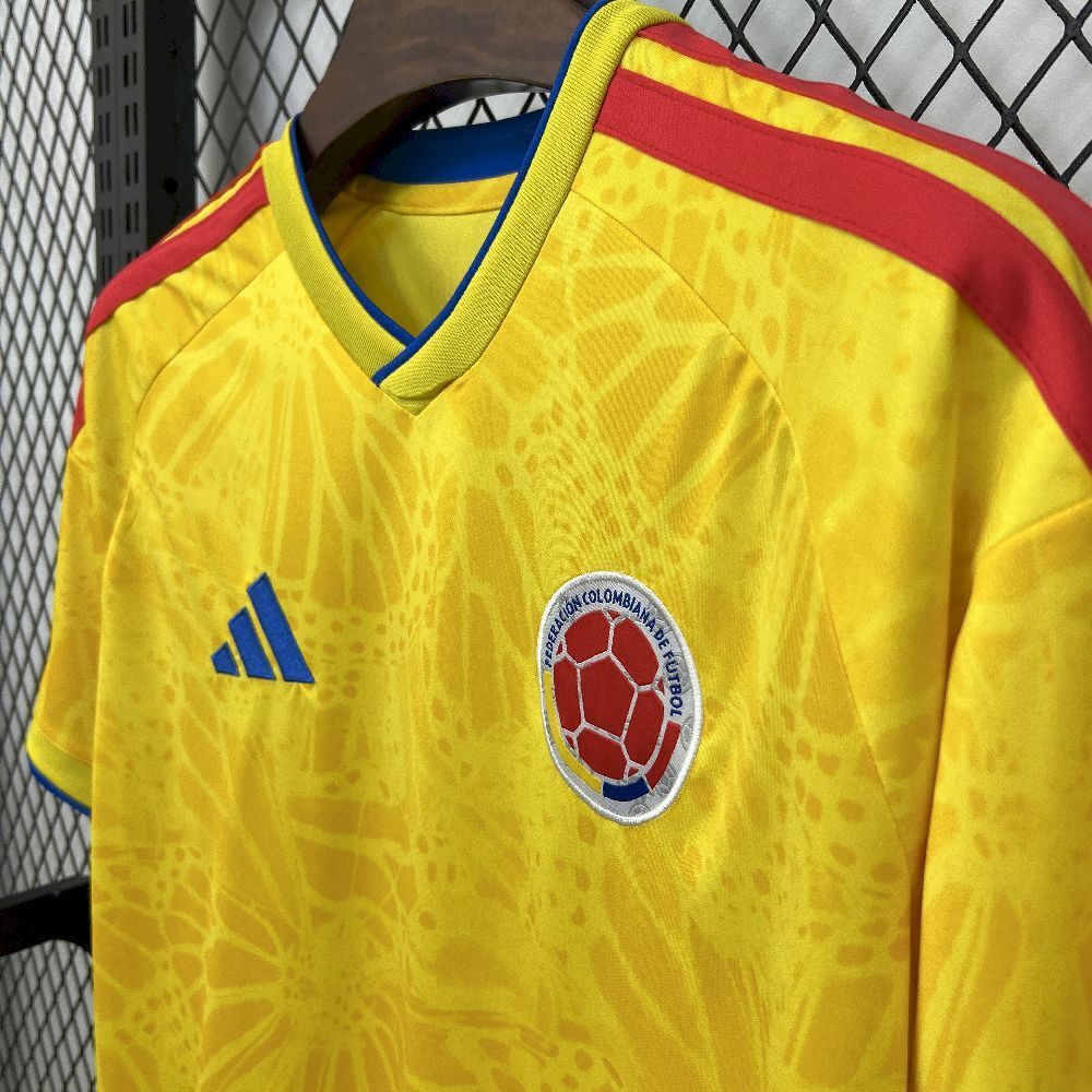 Camisa Colômbia Home 26/27 - Adidas Torcedor Masculina - Copa Do Mundo