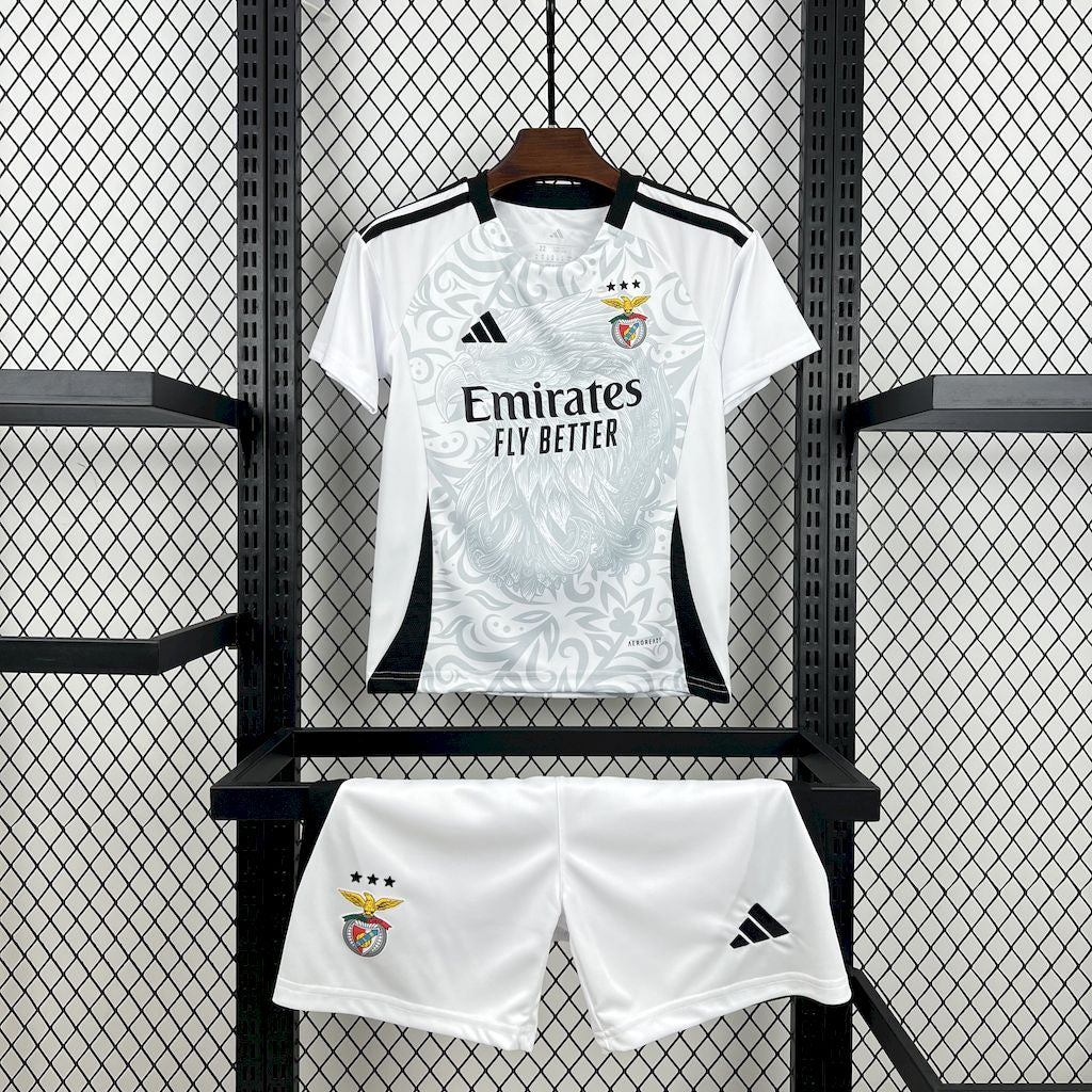 Kit Infantil Benfica Away 25/26 Adidas