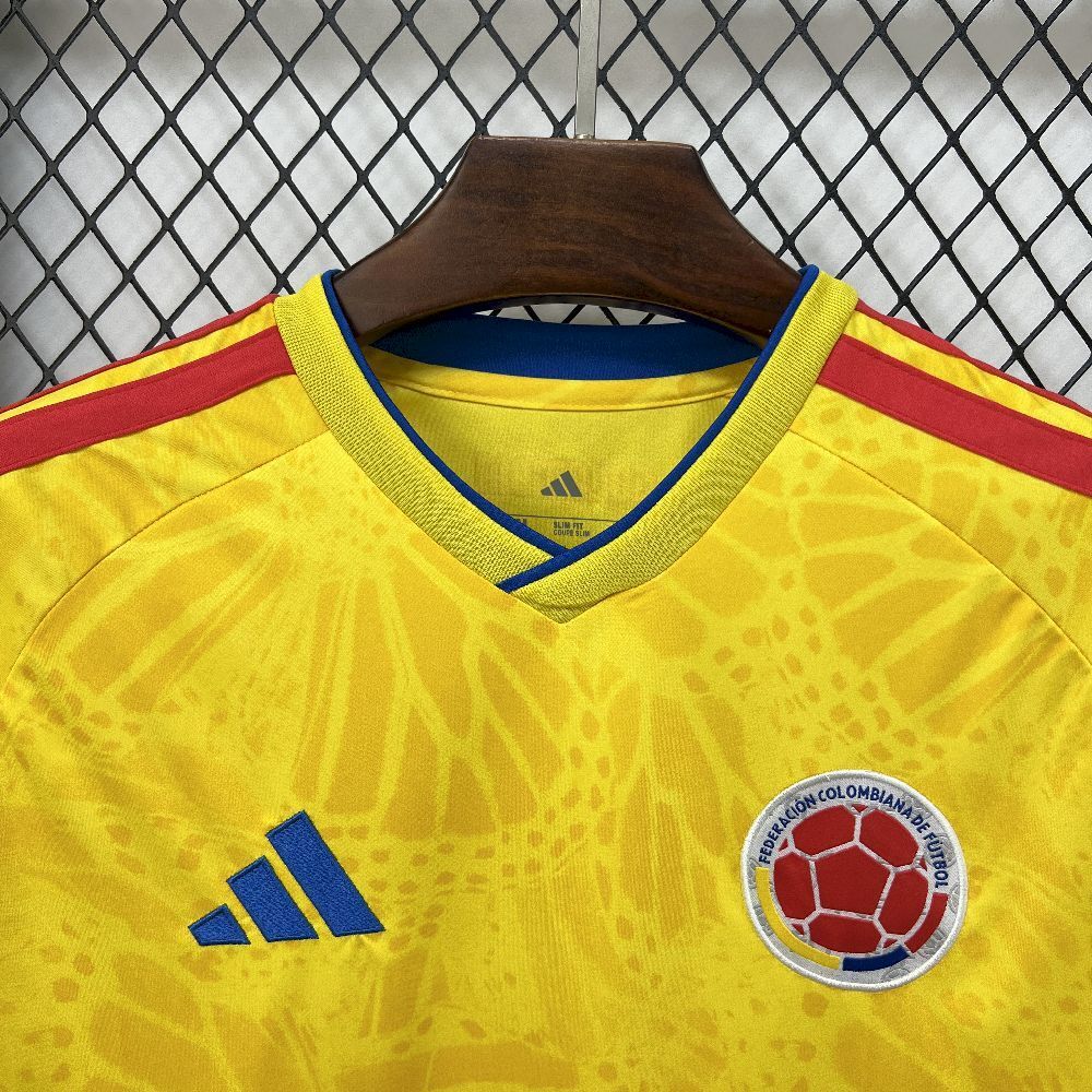 Camisa Colômbia Home 26/27 - Adidas Torcedor Masculina - Copa Do Mundo