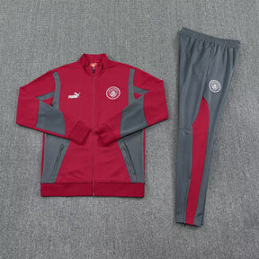 Conjunto Treino Manchester City 25/26 Puma - Vermelho