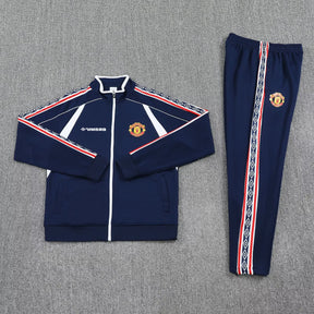 Conjunto Treino Manchester United 25/26 Umbro - Azul
