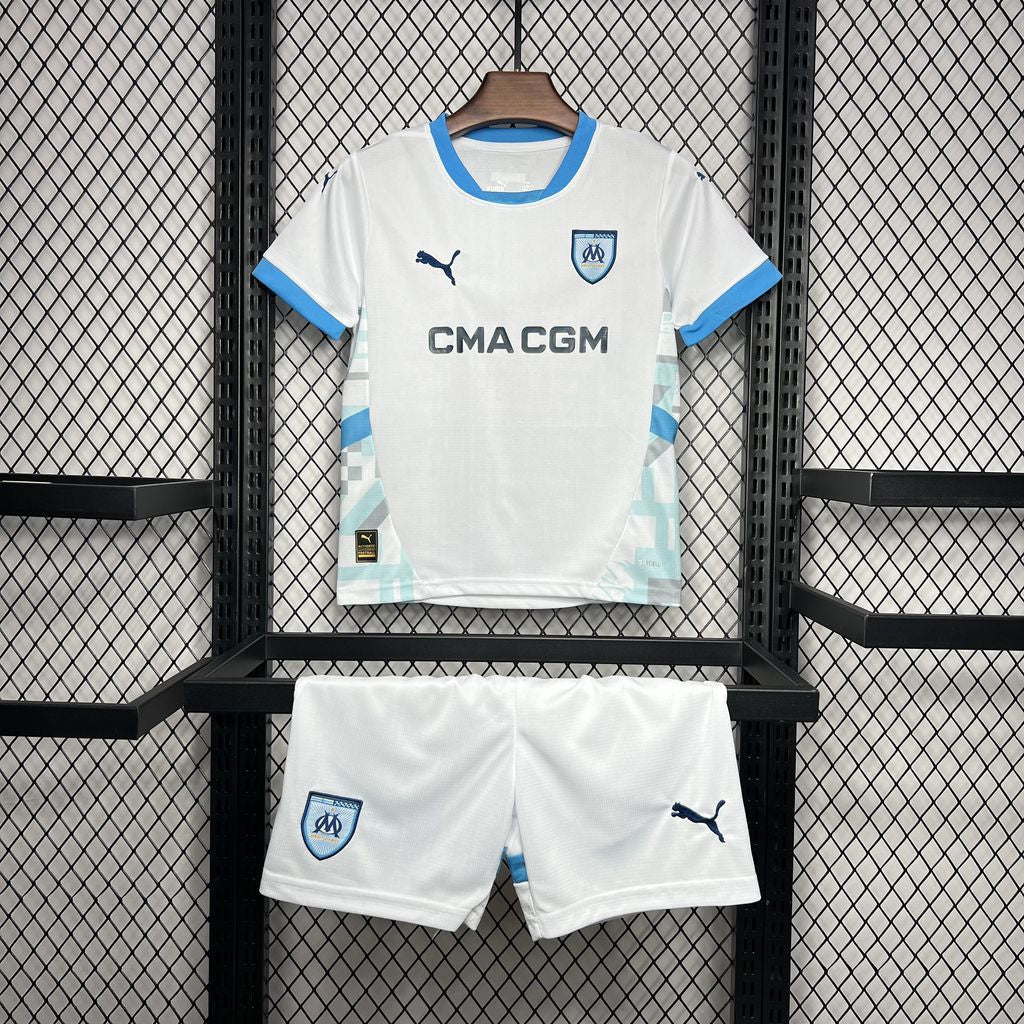 Olympique Marseille Infantil I 24/25 - Branco