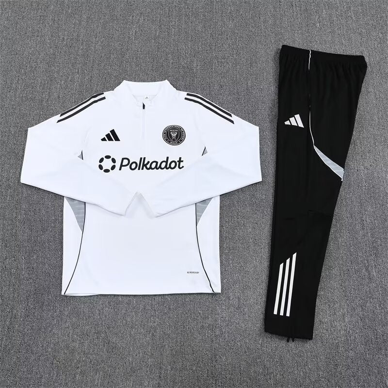 Conjunto Treino Inter Miami I 25/26 Adidas - Branco