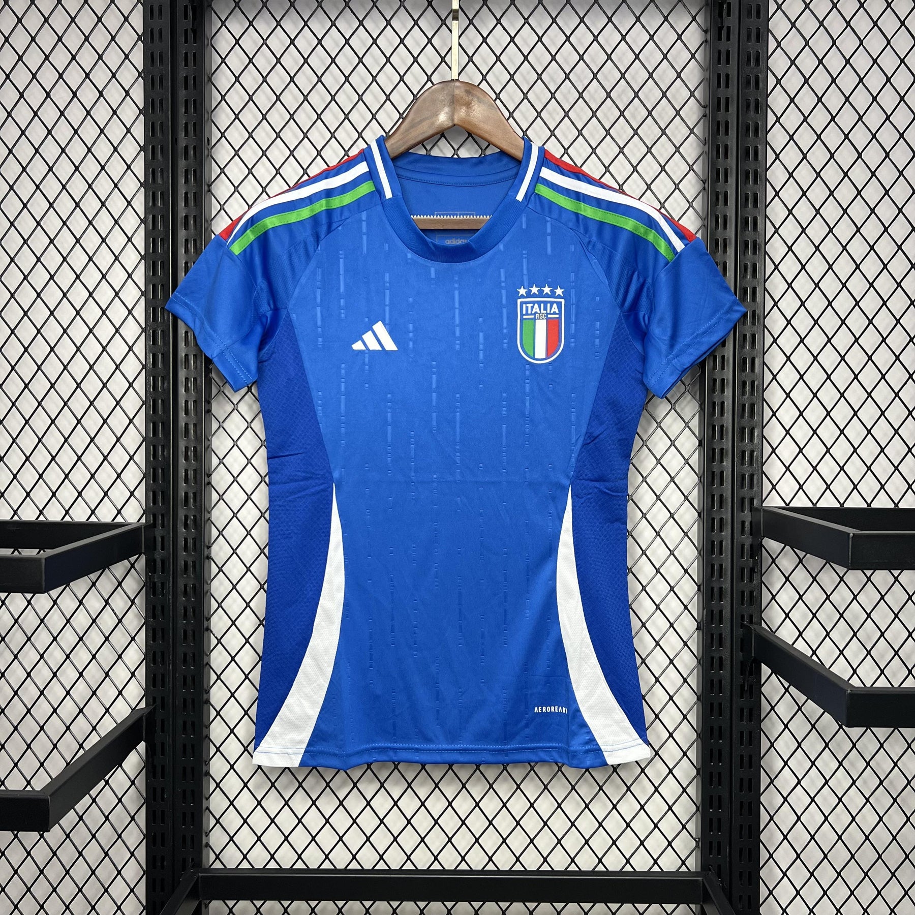Camisa Itália Home 24/25 Adidas - Feminina