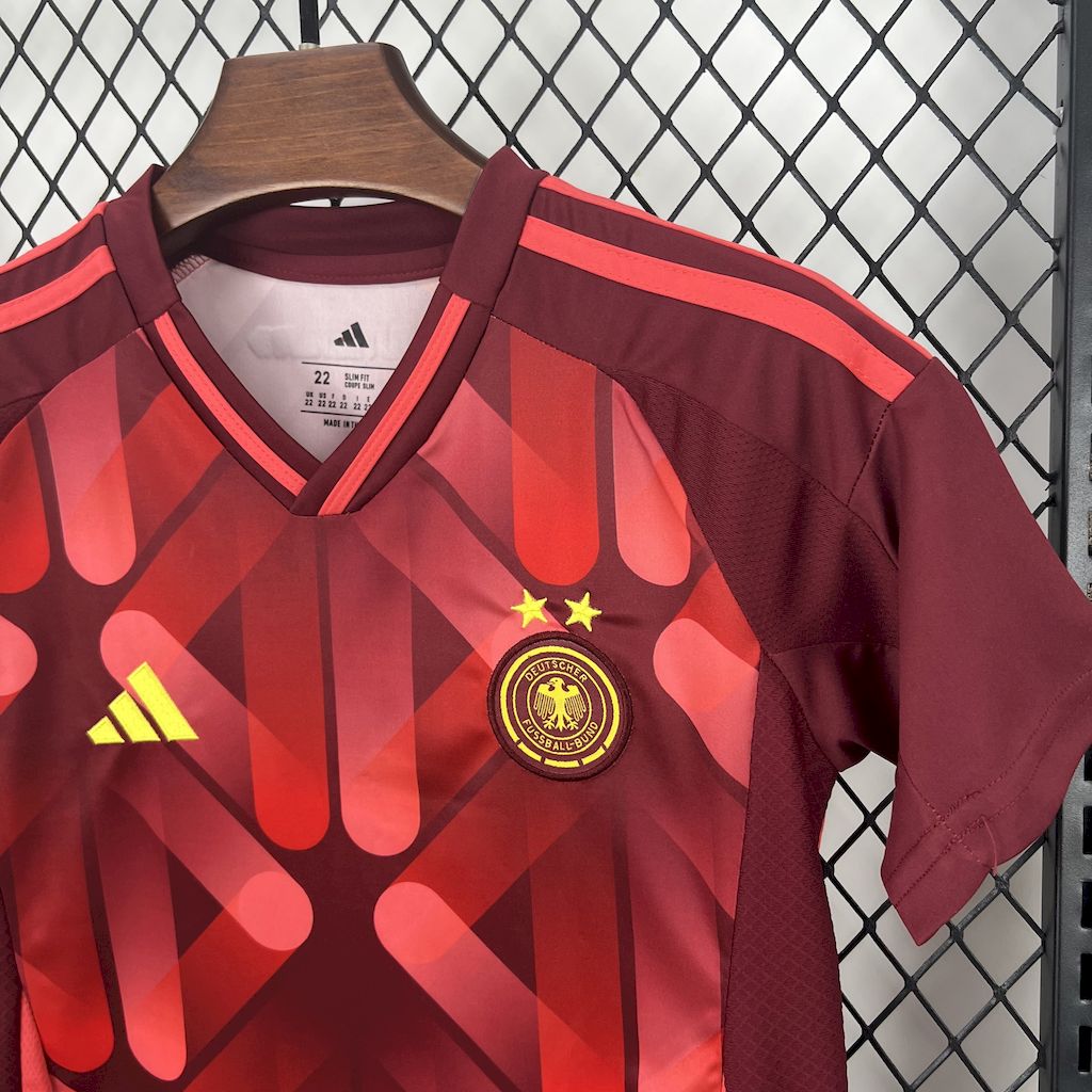 Kit Infantil Alemanha Away 25/26 Adidas
