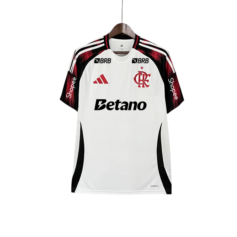 Camisa Flamengo Away Todos os patrocínios 25/26 Adidas - Torcedor Masculina