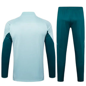 Conjunto Treino Cruzeiro Ziper Curto Treino 25/26 Adidas - Azul Claro
