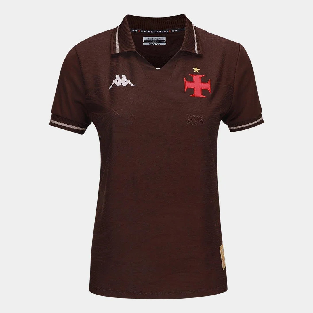 Camisa Vasco Third III 25/26 Kappa - Feminina