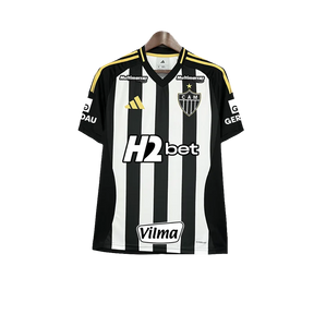 Camisa Atlético Mineiro Home 25/26 - Adidas Torcedor Masculina C Todos Patrocínio
