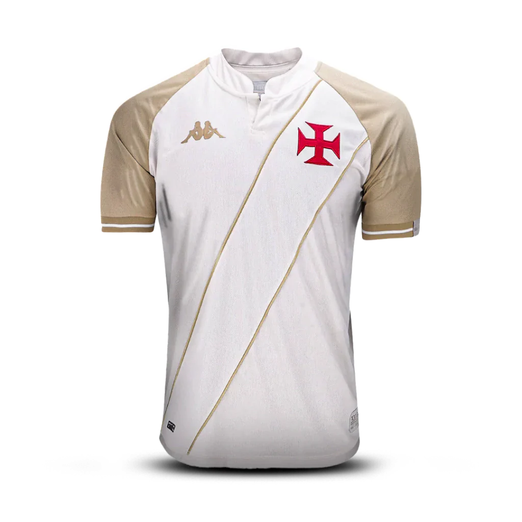 Camisa Vasco III Branca 24/25 - Kappa Torcedor Masculina