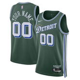 Detroit Pistons Unisex 2023 NBA Jersey - City Edition - Verde