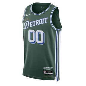 Detroit Pistons Unisex 2023 NBA Jersey - City Edition - Verde