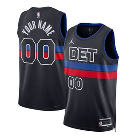 Detroit Pistons Unisex 2023 NBA Jersey - Statement Edition - Azul