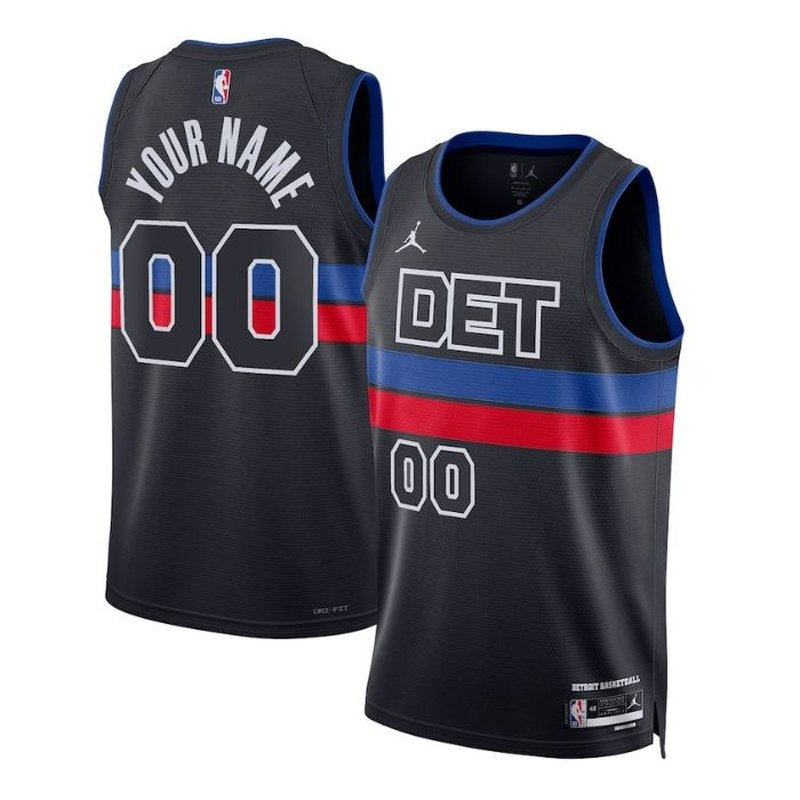 Detroit Pistons Unisex 2023 NBA Jersey - Statement Edition - Azul