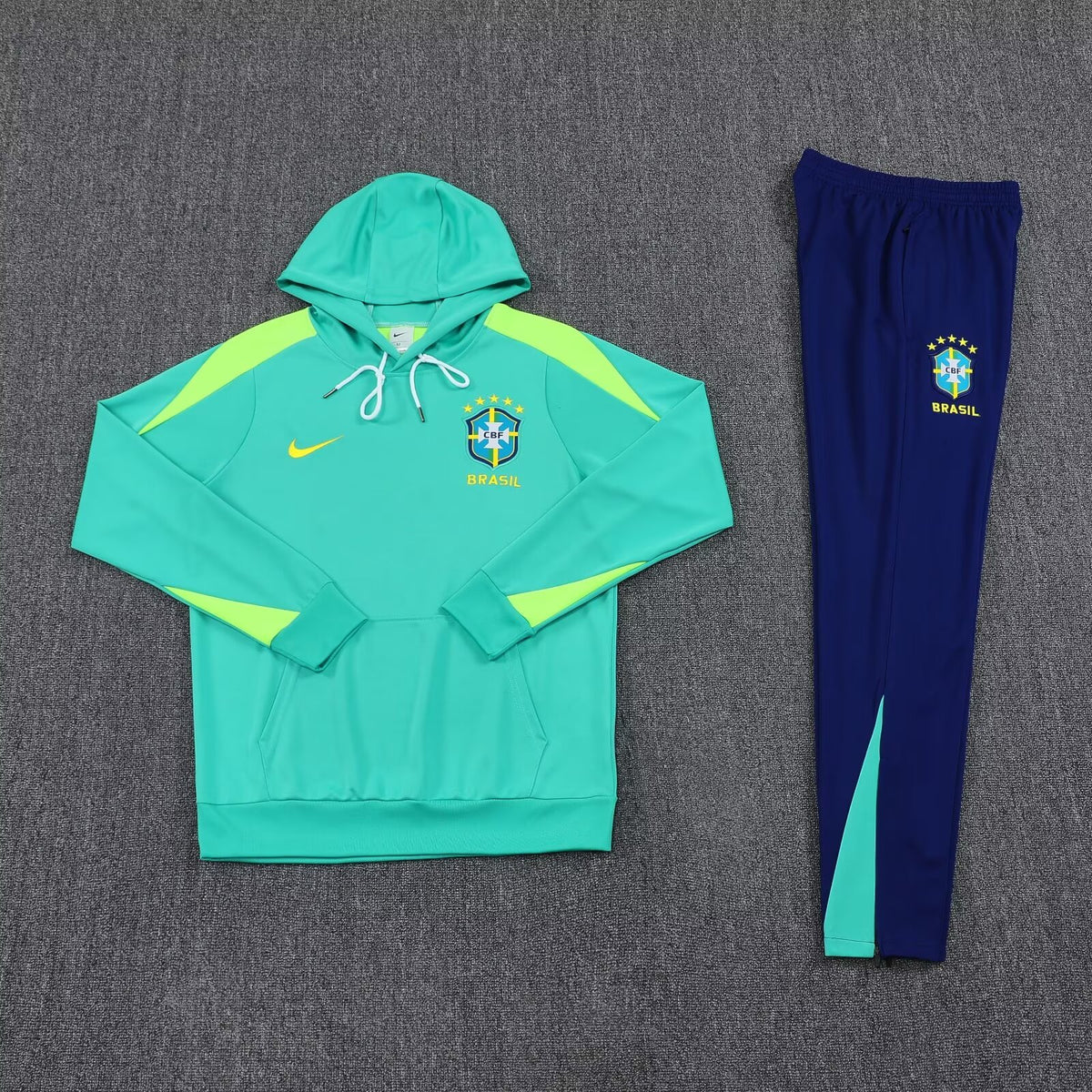 Conjunto Treino Brasil I 25/26 Nike - Verde