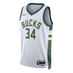 Giannis Antetokounmpo Milwaukee Bucks Unisex 2023 NBA Jersey - Association Edition - Branco