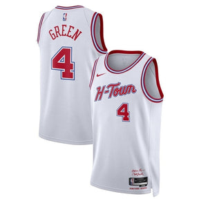Jalen Green Houston Rockets Unisex 23/24 NBA Jersey - Branco - City Edition