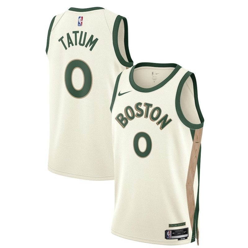 Jayson Tatum Boston Celtics Unisex 23/24 NBA Jersey - Branco - City Edition