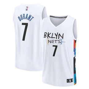 Kevin Durant Brooklyn Nets 2023 Fastbreak NBA Jersey - City Edition - Branco