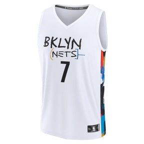 Kevin Durant Brooklyn Nets 2023 Fastbreak NBA Jersey - City Edition - Branco
