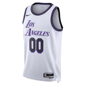 Los Angeles Lakers Unisex 2023 NBA Jersey - City Edition - Branco