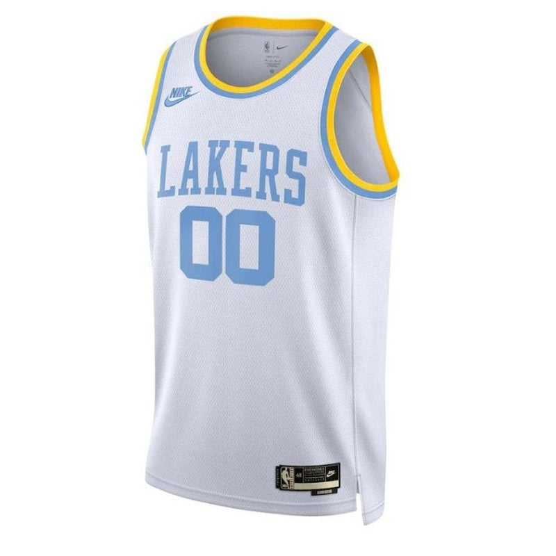 Los Angeles Lakers Unisex 2023 NBA Jersey - Classic Edition - Branco