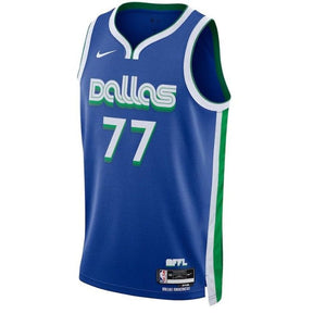 Luka Dončić - Dallas Mavericks Unisex 2023 NBA Jersey - City Edition - Azul