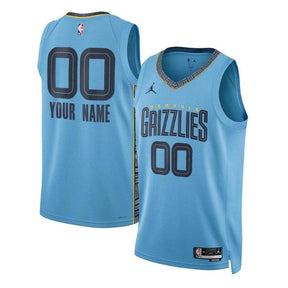 Memphis Grizzlies Unisex 2023 NBA Jersey - Statement Edition - Azul