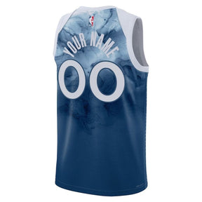 Minnesota Timberwolves Unisex 23/24 NBA Jersey - Azul - City Edition