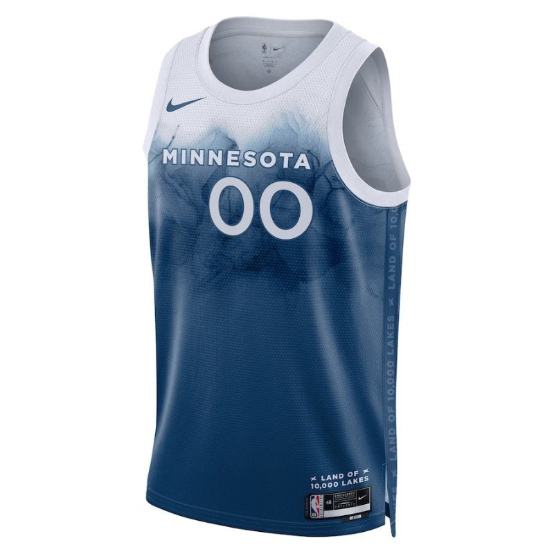 Minnesota Timberwolves Unisex 23/24 NBA Jersey - Azul - City Edition