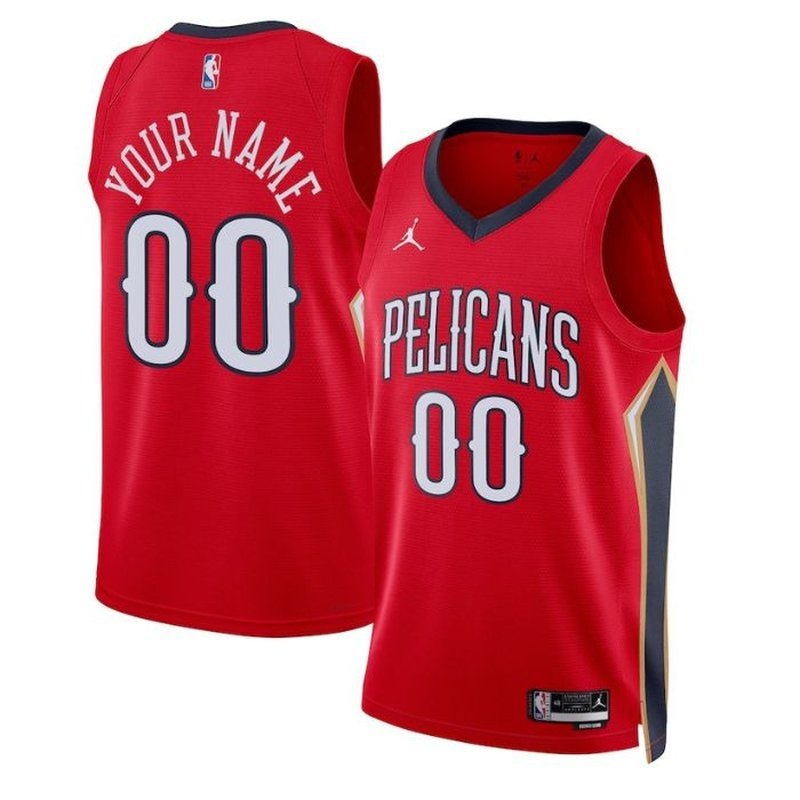 New Orleans Pelicans Unisex 2023 NBA Jersey - Statement Edition - Vermelho