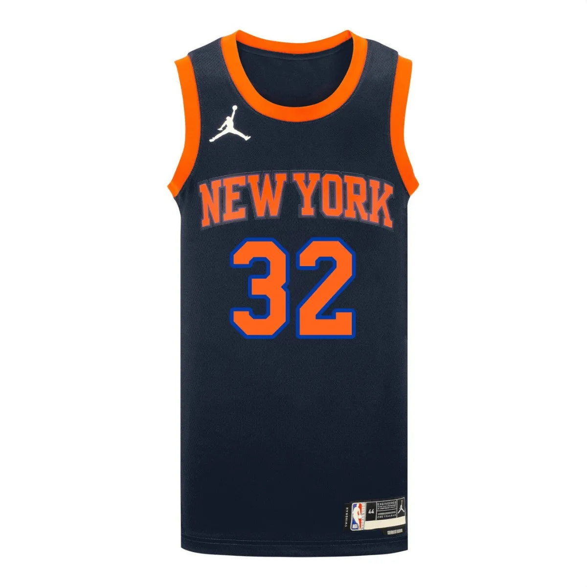 Regata NBA New York Knicks Statement Edition 24/25 Azul Marinho Jersey Karl Anthony Towns 32