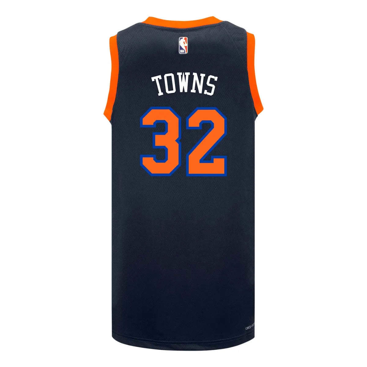 Regata NBA New York Knicks Statement Edition 24/25 Azul Marinho Jersey Karl Anthony Towns 32