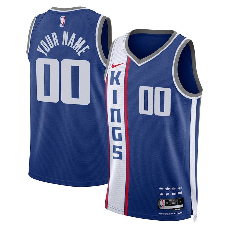Sacramento Kings Unisex 23/24 NBA Jersey - Azul - City Edition