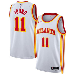 Trae Young Atlanta Hawks Unisex 2023 NBA Jersey - Association Edition - Branco