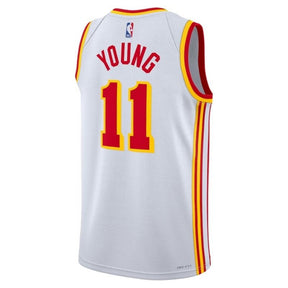 Trae Young Atlanta Hawks Unisex 2023 NBA Jersey - Association Edition - Branco